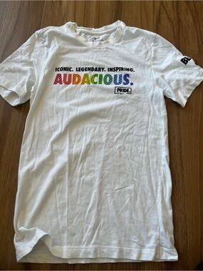 Nike, Pride Graphic Tee, white, XS